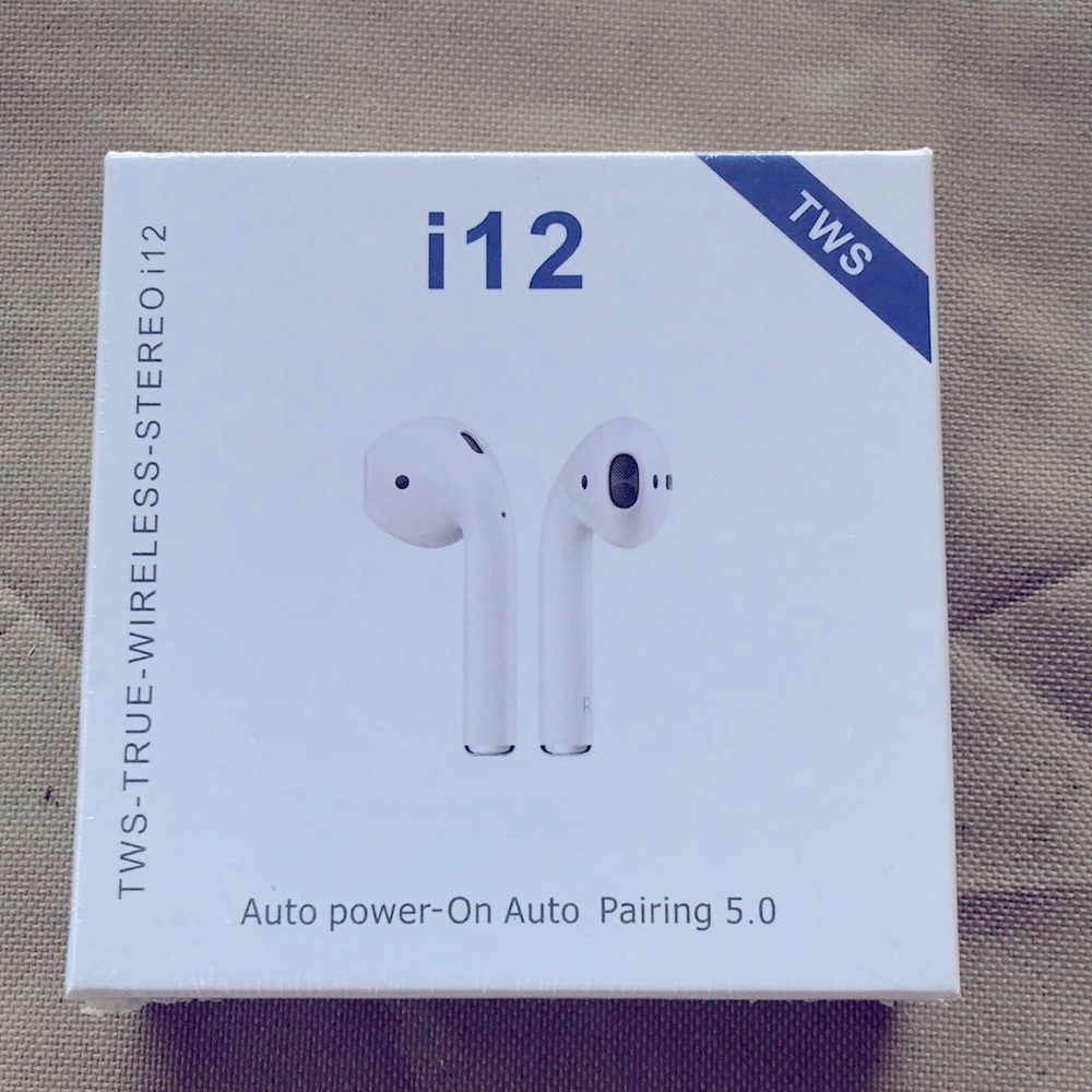 Brand new not even opened i12 TWS AirPods 5.0